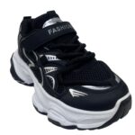 ⁦ksng203 كوتشي أطفال فاشون مريح بخامة عالية الجودة ونعل مرن مضاد للانزلاق | حذاء سنيكرز عصري للبنات والأولاد | مناسب للمدرسة والخروج اليومي⁩ - الصورة ⁦7⁩