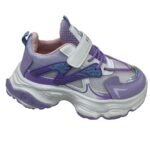 ⁦كوتشي أطفال فاشون مريح بخامة عالية الجودة ونعل مرن مضاد للانزلاق | حذاء سنيكرز عصري للبنات والأولاد | مناسب للمدرسة والخروج اليومي⁩ - الصورة ⁦3⁩