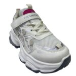 ⁦ksng203 كوتشي أطفال فاشون مريح بخامة عالية الجودة ونعل مرن مضاد للانزلاق | حذاء سنيكرز عصري للبنات والأولاد | مناسب للمدرسة والخروج اليومي⁩ - الصورة ⁦5⁩