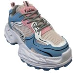 wsnms128 كوتشي فاشون حريمي مريح وخفيف | سنيكرز نسائي عصري بخامة عالية الجودة ونعل مرن مضاد للانزلاق | مناسب للخروج، الجامعة والعمل اليومي