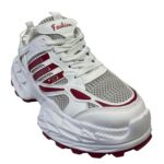 wsnms129 كوتشي فاشون حريمي مريح وخفيف | سنيكرز نسائي عصري بخامة عالية الجودة ونعل مرن مضاد للانزلاق | مناسب للخروج، الجامعة والعمل اليومي