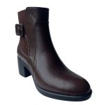 ⁦هاف بوت حريمي فاشون أنيق ومريح | بوت نسائي شتوي بخامة عالية الجودة ونعل مضاد للانزلاق | مناسب للخروج اليومي والمناسبات الشتوية whb449⁩ - الصورة ⁦5⁩