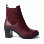 ⁦هاف بوت حريمي فاشون أنيق ومريح | بوت نسائي شتوي بخامة عالية الجودة ونعل مضاد للانزلاق | مناسب للخروج اليومي والمناسبات الشتوية whb704⁩ - الصورة ⁦2⁩